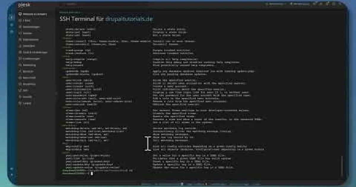 Preview image for the video "4 - Drupal CMS auf Plesk installieren - Drupal CMS auf deutsch installieren".